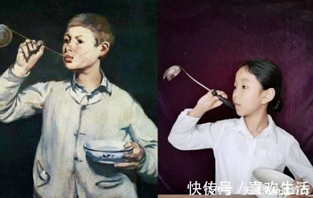 布置|“特殊作业”火了，让小学生模仿世界名画，网友：是在下输了