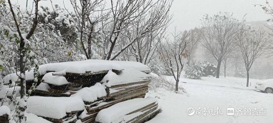 济南工程职业技术学院|暴风雪下的驻济大学生：校园里肆无忌惮滚雪球，那是我们的青春啊