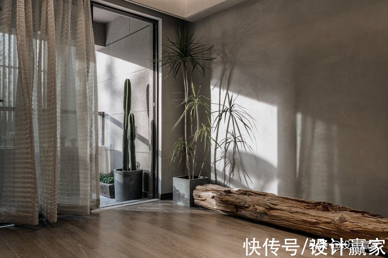 茶台|128㎡侘寂风平层，晒晒室内实拍图，美而高级，好让人羡慕