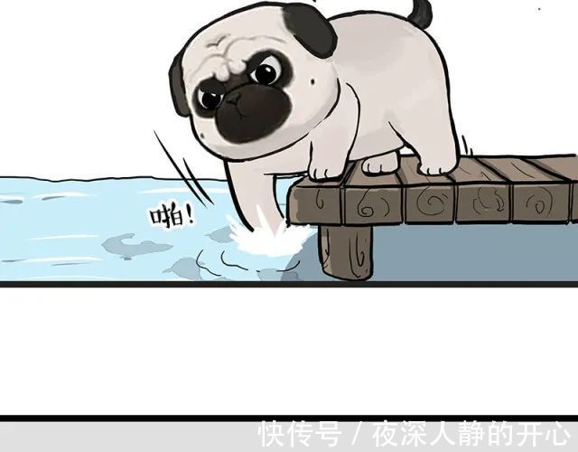 |搞笑漫画《钓鱼》,钓到大鱼了要不要来尝尝?