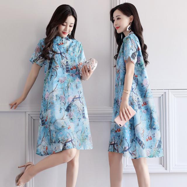 复古|改良旗袍连衣裙,蕴含浓郁中国风,不挑年龄,尽显女性东方美