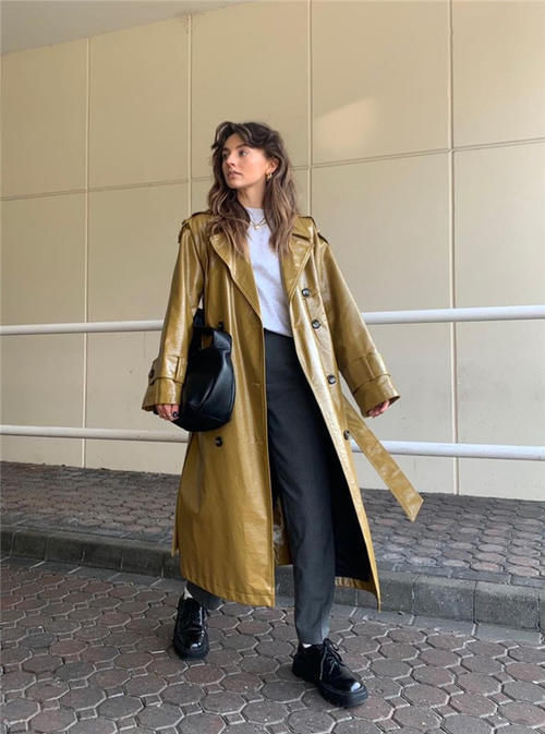 大地色 颜色上身更有“高级感”?买风衣前,这3个颜色一定要做功课
