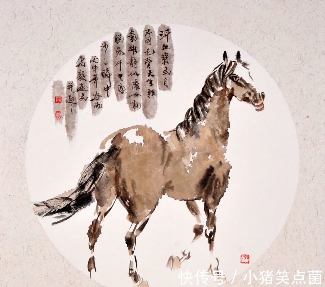 人观|他笔下的骏马,作品不落俗套,让人观之如闻其声