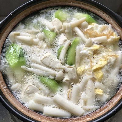 荷包蛋|丝瓜豆腐汤