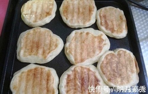 烙饼|早餐饼，热吃暄软，凉了香甜，软乎乎，手不沾面，4分钟烙8个