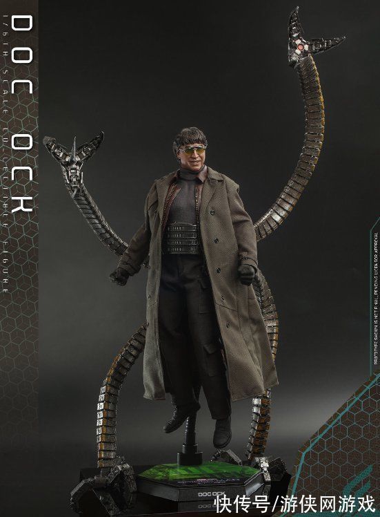 素体|2080元！Hottoys《蜘蛛侠英雄无归》章鱼博士1/6人偶