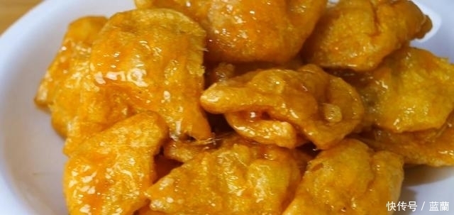 黄菜|东北特色名菜之酥黄菜,吃起来香甜可口,非常酥脆,女生一定爱吃