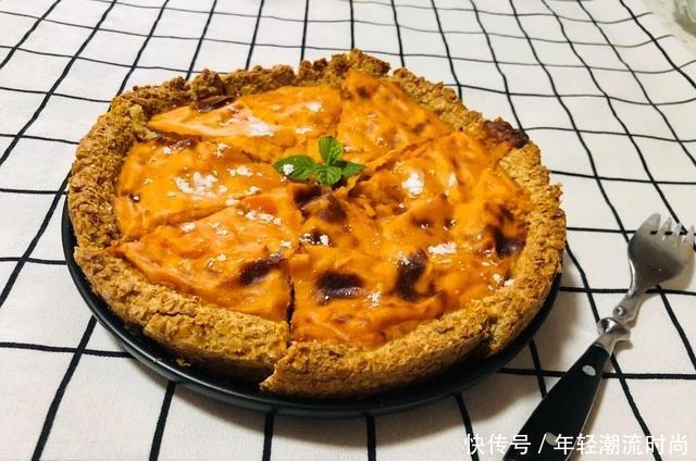 燕麦|南瓜又有新吃法,这种甜品只需简单4步,低脂低糖还吃了不怕长肉