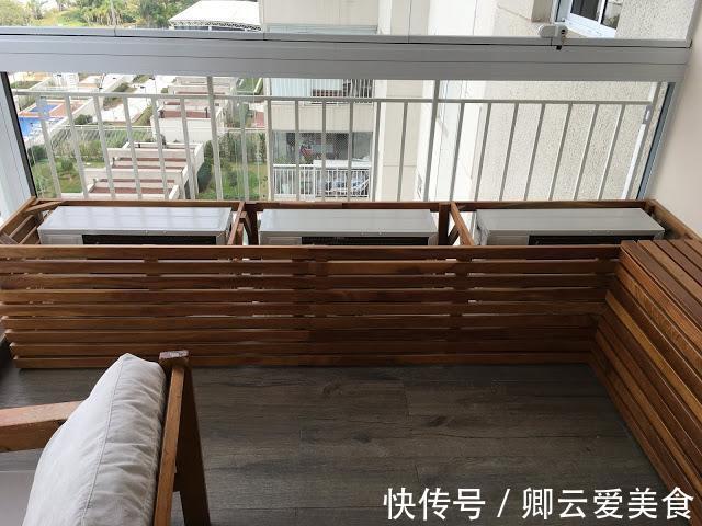 矮柜|从邻居家学到的设计,阳台外侧打一排矮柜,增加收纳又能很好美化