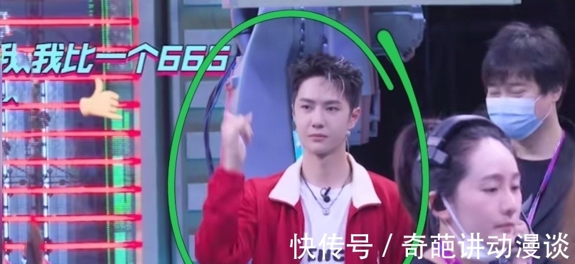 布布|《街舞4》王一博和布布见面!两人隔空比心,王一博全程飚英文