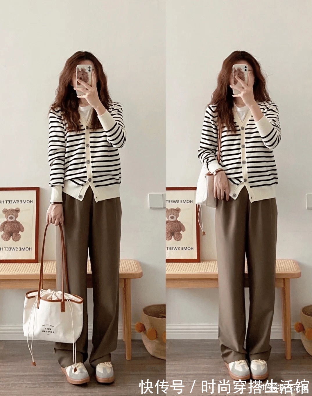 优雅|讲真,秋天还是大地色比较好看,这样穿优雅文艺又减龄