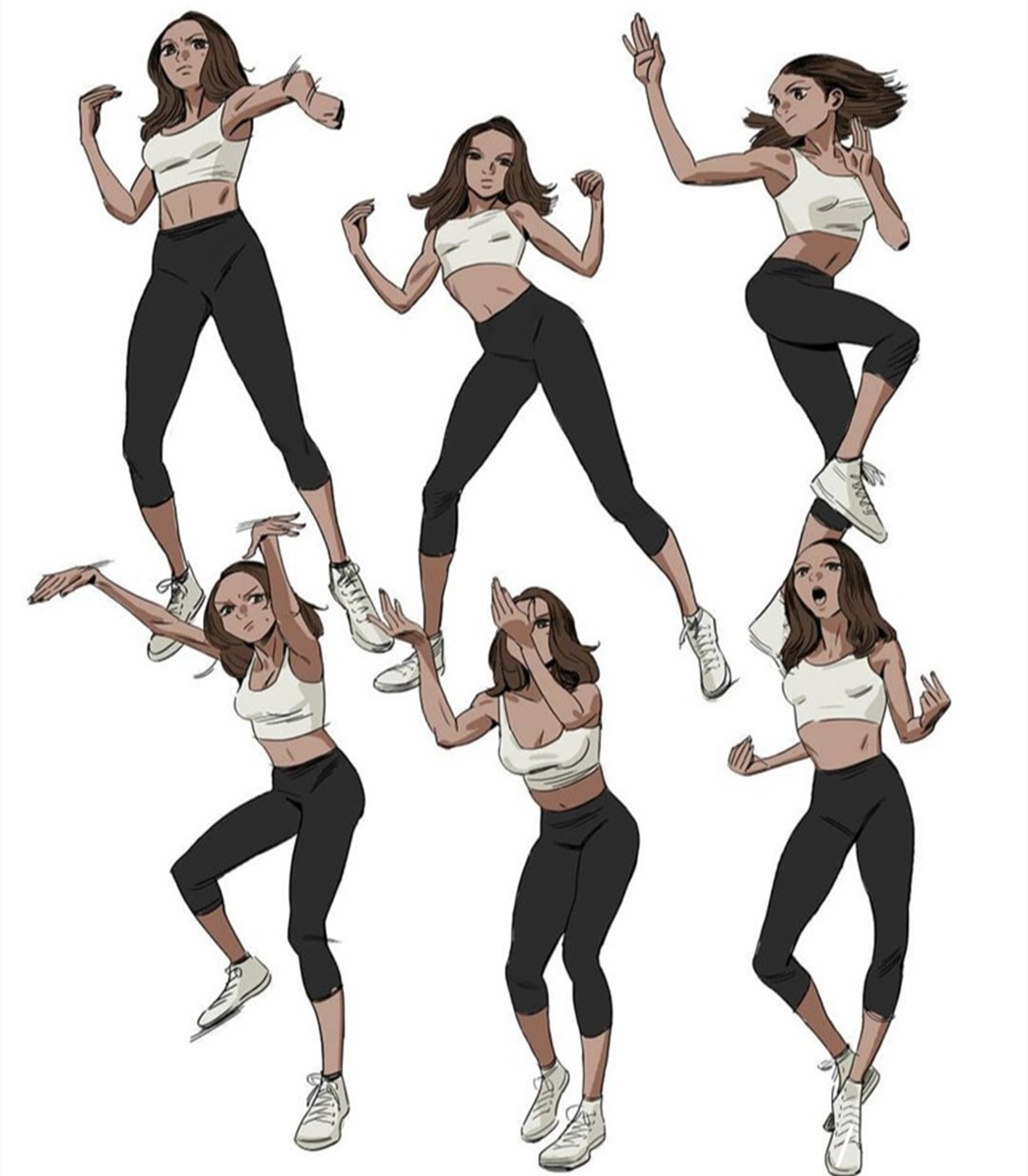 人物|动漫中的舞蹈动作是怎么绘制出来的,流畅的动作后面是大量的原画