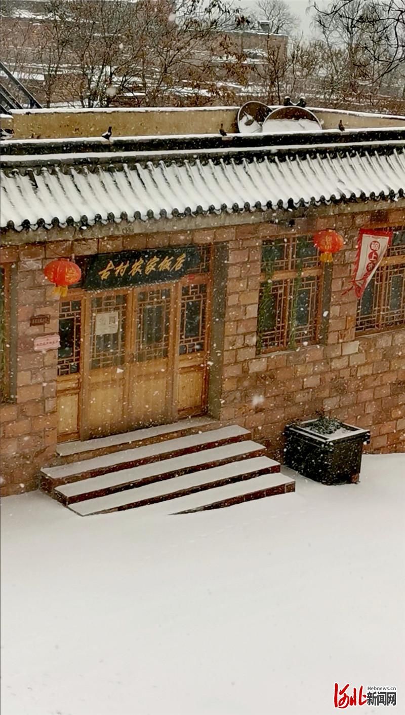 邢台|河北邢台：古村飘雪美景来