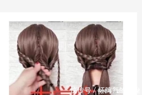 初中生|学生“编头发”小学生vs初中生,学会以后秒变“小仙女”