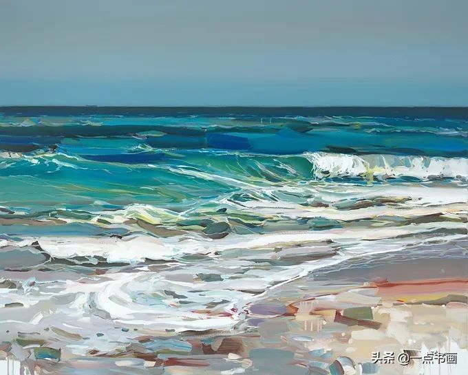 科特&他的绘画是光与色的交响乐,充满着前卫和时尚