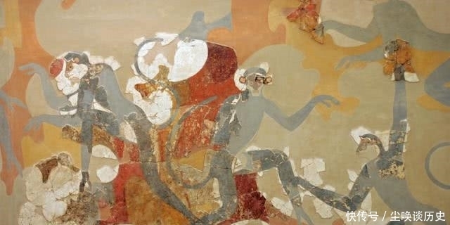 橄榄狒狒|1600年前的希腊壁画上为什么有印度猴子?考古学家:我们也不知道
