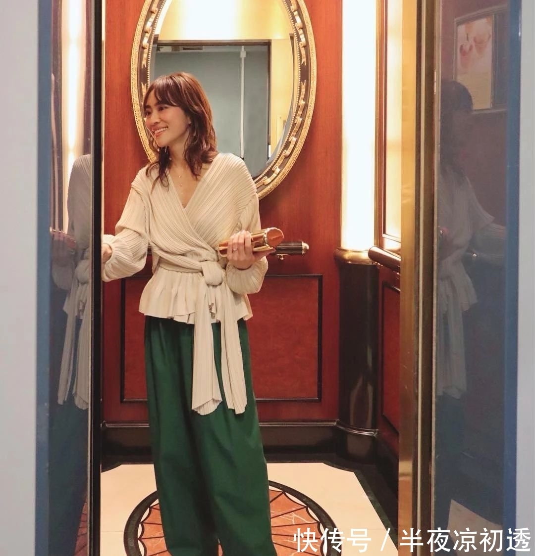 中年 日本时尚博主的“中年穿搭”:简约气质,引爆关注