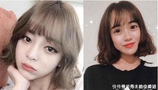 小姐姐|脸大鼻子塌的女人,试试这三款瘦脸短发,女明星都已经换上了!