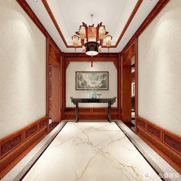 屏风|广东夫妻晒出325㎡别墅,入户便是诗情画意,这样的家太惊艳了