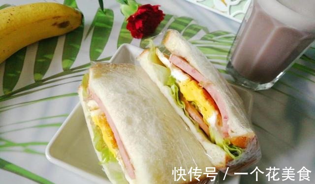 吴妈|学生早餐，5分钟教你在家做一道简单健康又营养的三明治百吃不厌！