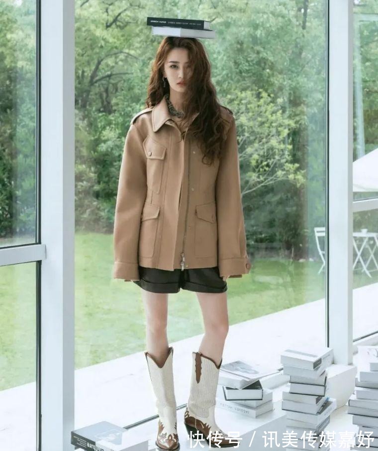 气质女神|气质女神都爱的中分发型,看看你到底适合它吗?