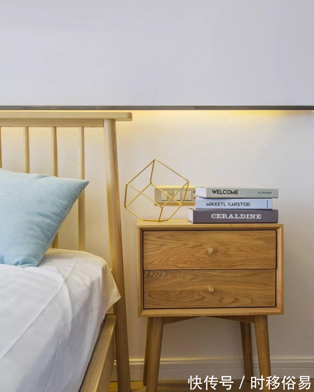 金边虎尾兰|105平简约的北欧风,橙色系很活力的装修,喜欢简单温馨的家