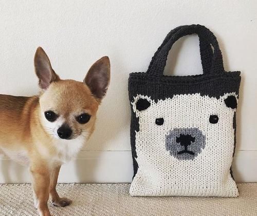 编织|把编织玩出新创意,棒针、钩针结合起来,提花也能用钩针表现