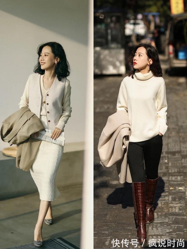 指南 穿衣时髦凭什么?最全“针织衫”穿搭指南,衣品一步提升