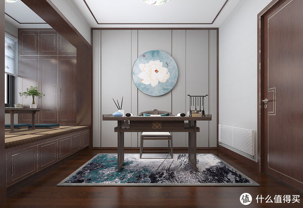 书香|长沙夫妻的旧房改造，装修清爽的新中式风，全屋充满了书香气息！