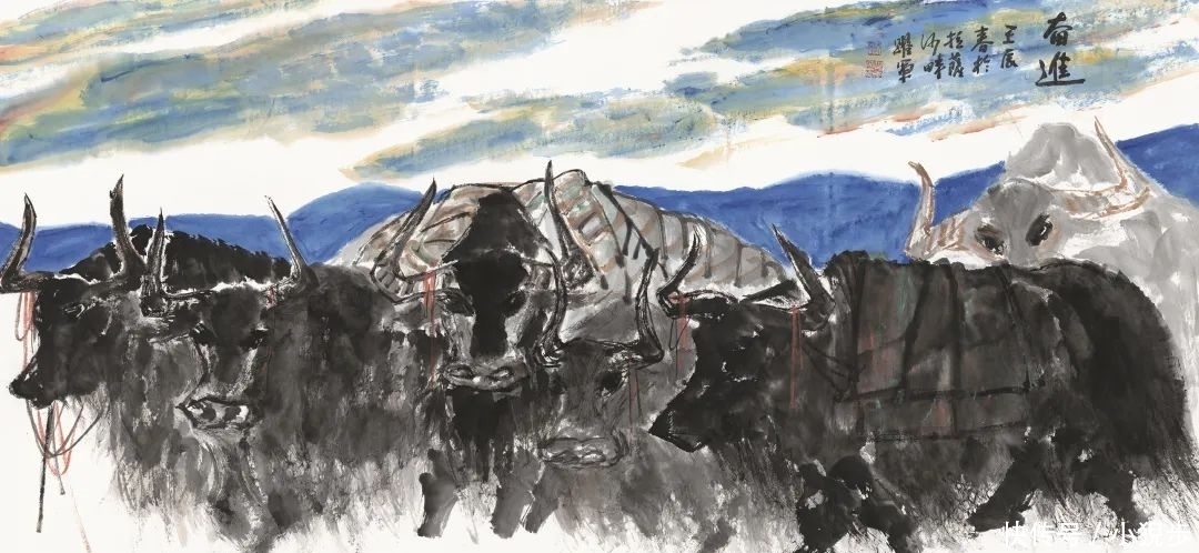 姚叶红 西望丛山(第二季)高原雪山画派名家邀请展