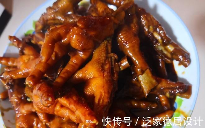 家常鸡爪菜谱，红烧鸡爪，简单美味营养，适合夏天，吃不够