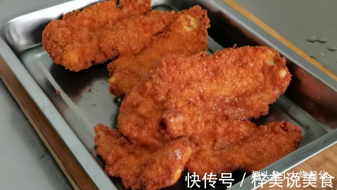学会炸鸡排的技巧与方法，在家做外酥里嫩又解馋，再也不用出去买