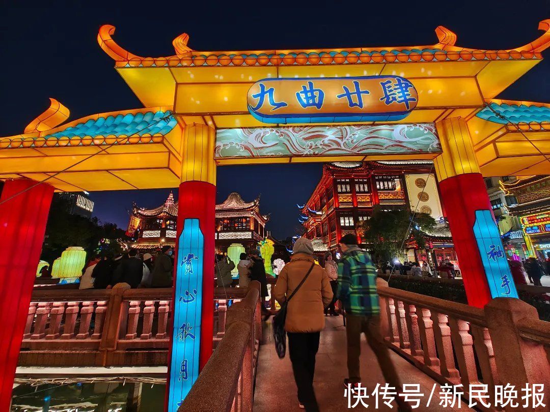 上海|亮灯了！上海最具年味的地方有多美？实拍图走一波
