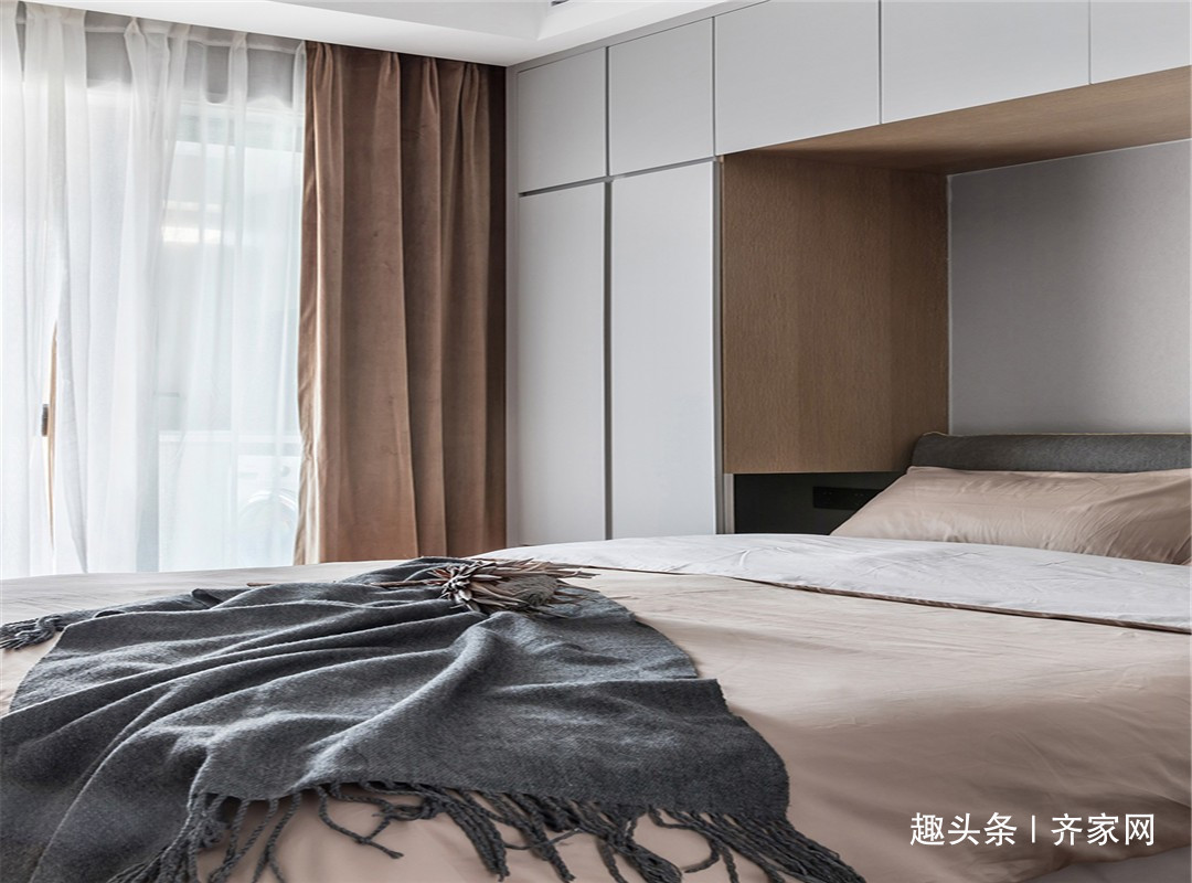 现代|89平两房现代,休闲书房,客厅,餐厅连成一体的扩容空间感!