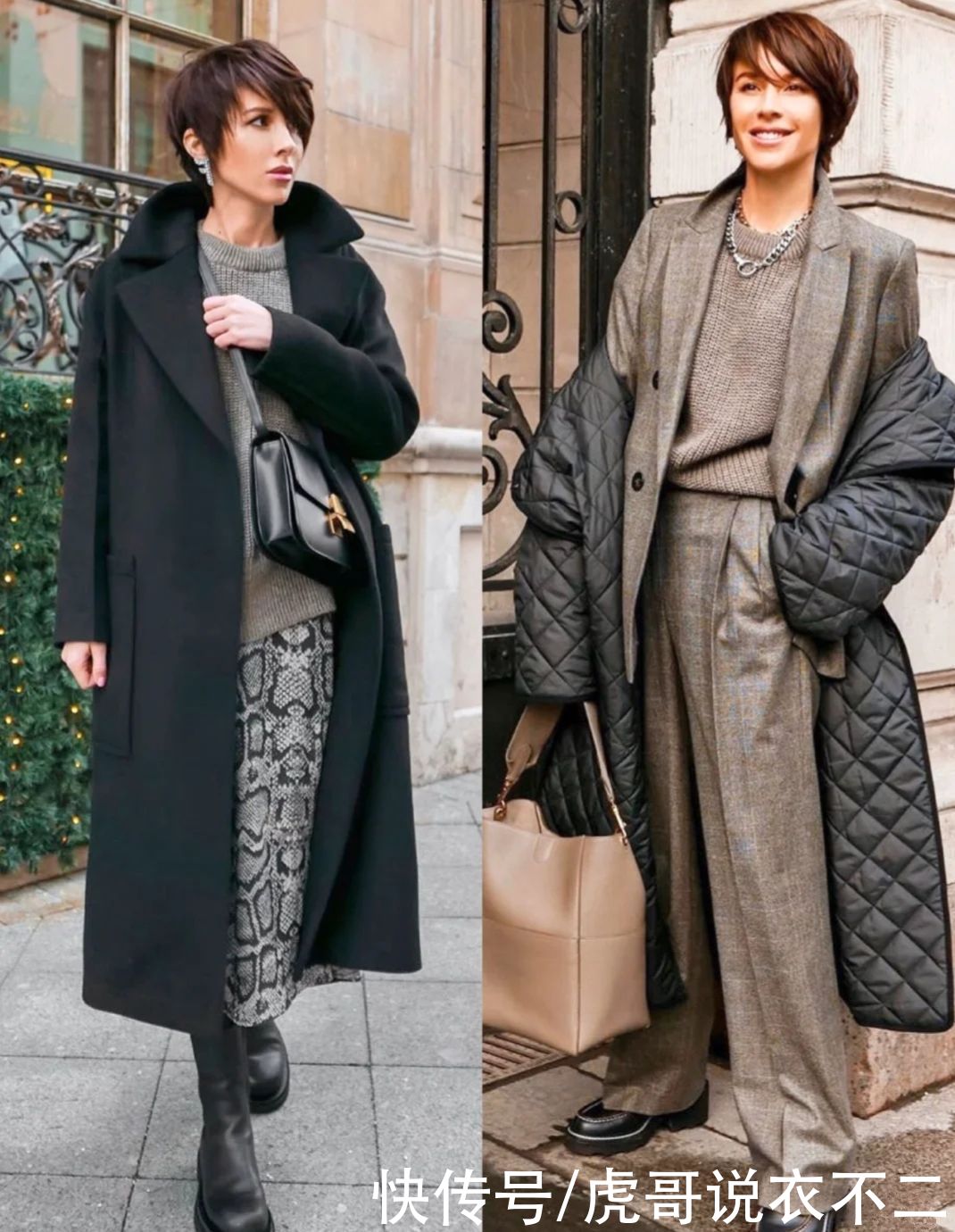 国外职场女强人太会穿，帅气干练气场一米八，难怪上班族都在学她