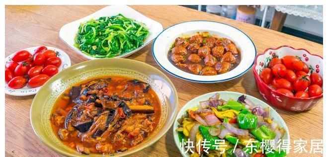 绿叶子菜|今天的晚餐全都是下饭菜，有荤有素，营养均衡，又多吃了一碗米饭