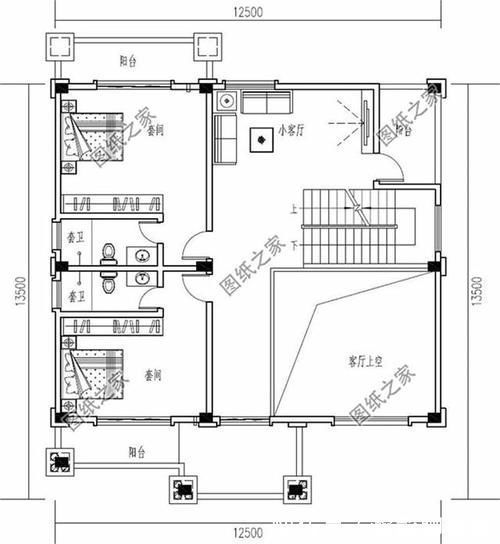 客厅|独栋三层农村别墅图片，实用多一点，适合农村的自建房