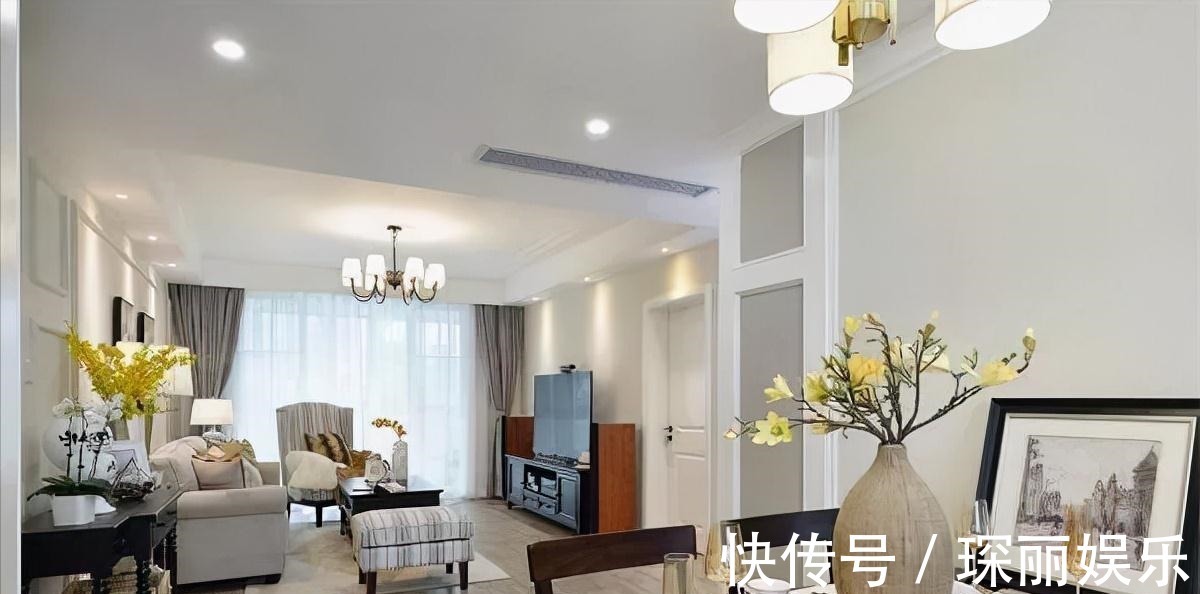 玄关|130平简美风格三房,细节布置非常周到,尤其是玄关,太巧妙了!