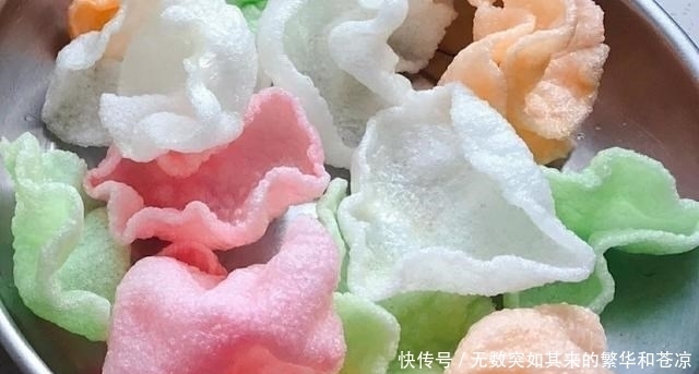 致童年时光,塑料一样的“虾片”,市场上说没就没了?虾片咋做的