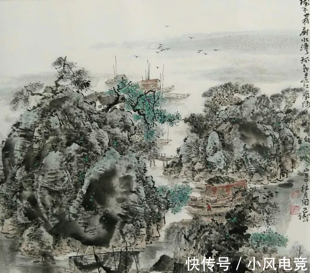 母亲湖&根植传统 探求新意——周忠树国画作品赏析