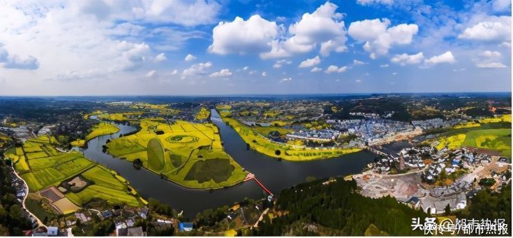 山水|新增1万平米彩色花海迷宫，潼南菜花节26日开幕