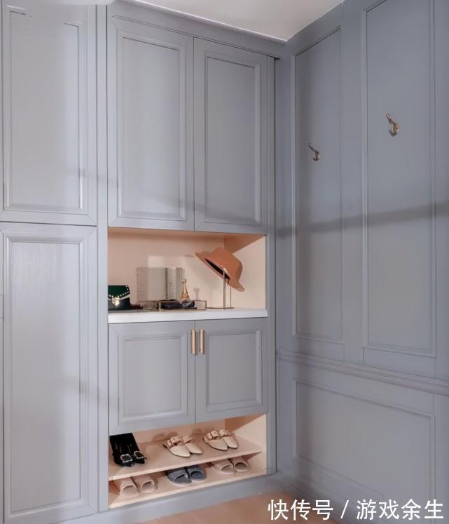 小齐|衣柜+鞋柜一体设计正流行,这样设计衣帽间都省了!