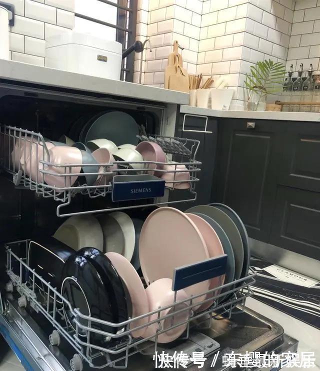 洗碗机|同样是小厨房,瞧瞧人家会布置的,我怎么就没想到呢,活该不好用