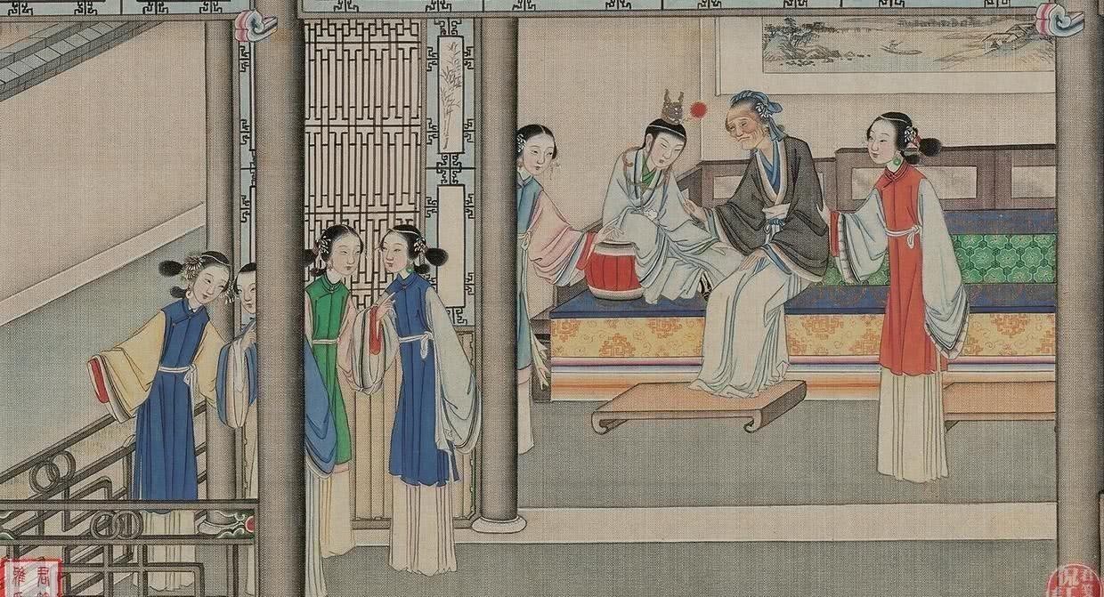 薛宝钗$芳官给贾宝玉,蕊官给薛宝钗,藕官给林黛玉,作者为何这样安排?