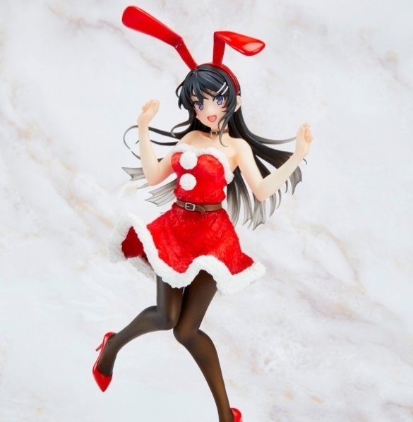 圣诞装|兔女郎学姐:樱岛麻衣圣诞装先行官图 比肩手办质量的顶级景品