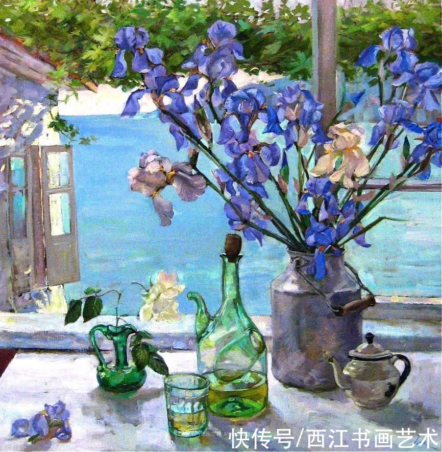 细致瑰丽的画风，俄罗斯女画家纳塔利娅·图尔