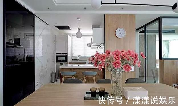 阳光|105㎡日式现代空间色调搭配很巧妙，通透质感阳光满满