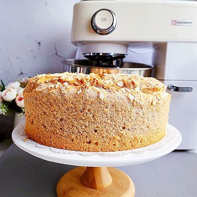 后蛋法紫薯戚风蛋糕