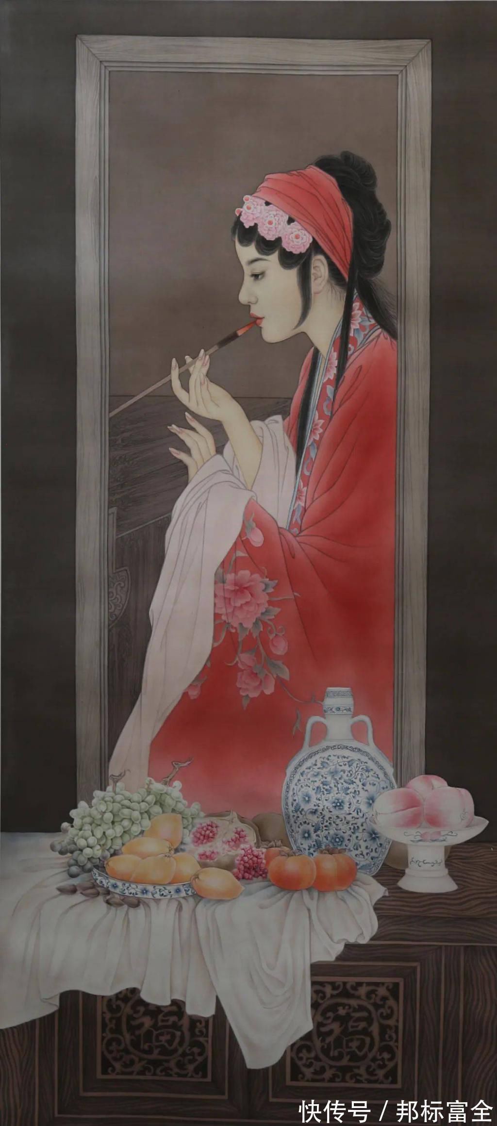 红妆@崔景哲：当古典美遇上工笔画，春风拂面惊艳四方