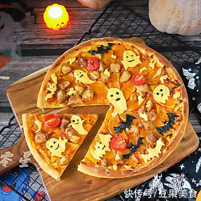 #安佳万圣烘焙奇妙夜#万圣节南瓜披萨